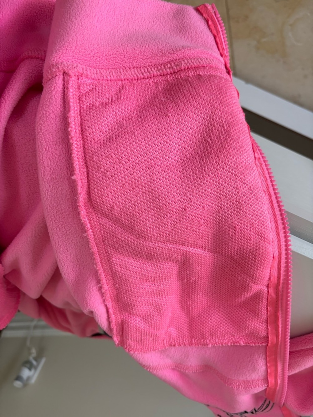 Pink JP Co. Fleece Zip-Up Jacket - Picture 13 of 15